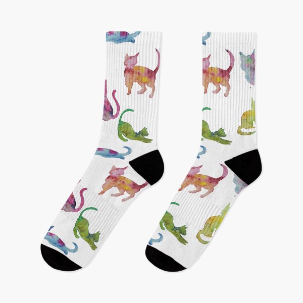 Artikelvorschau, Aquarell Katzen # 2 entworfen und verkauft von JurassicParkans.