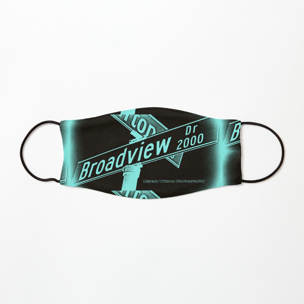 Broadview Drive, Glendale, CA by Mistah Wilson Mask