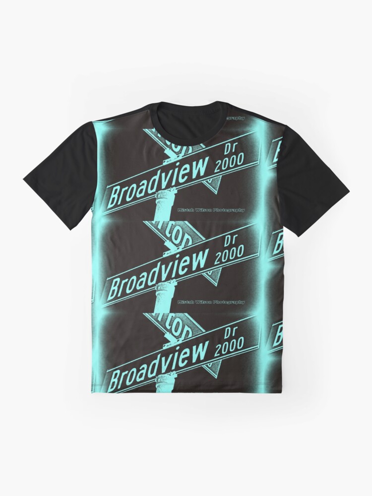 Alternate view of Broadview Drive, Glendale, CA by Mistah Wilson Graphic T-Shirt