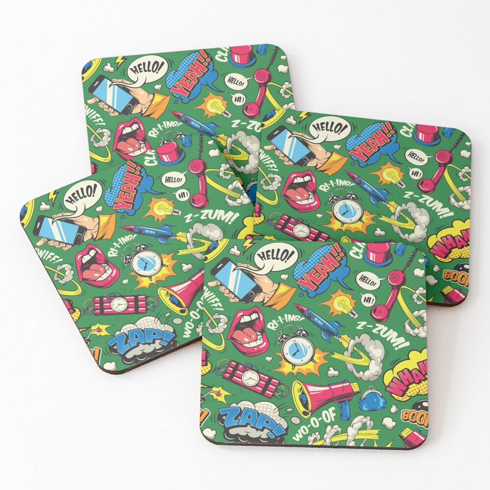 Item preview, Coasters (Set of 4) designed and sold by MissGeorgiaE.