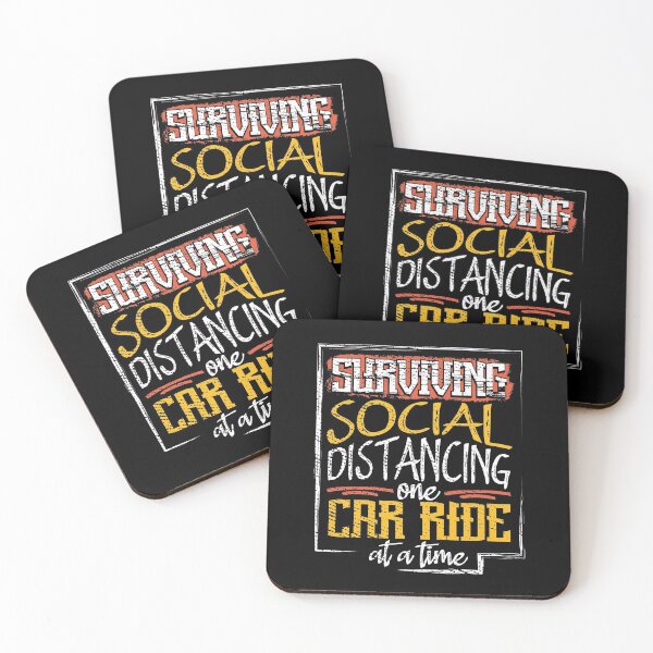 Item preview, Surviving Social Distancing One Car Ride at a Time  designed and sold by Maria Garcia.
