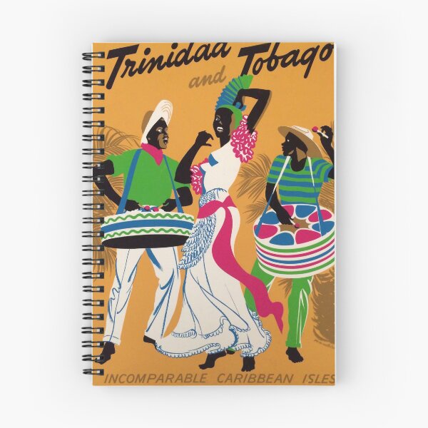 Artikelvorschau, Trinidad and Tobago vintage travel poster entworfen und verkauft von stickart-marek.