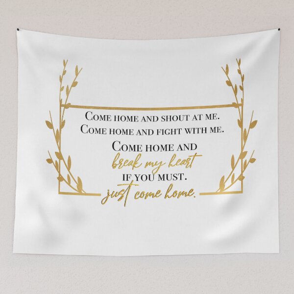 Item preview, come home jude cardan designed and sold by lovely-lyrics.