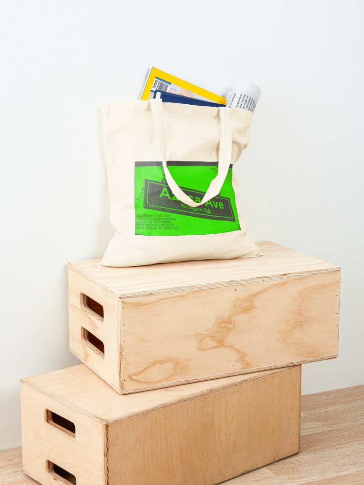 Alternate view of Azusa Avenue, Azusa, CA by Mistah Wilson Tote Bag