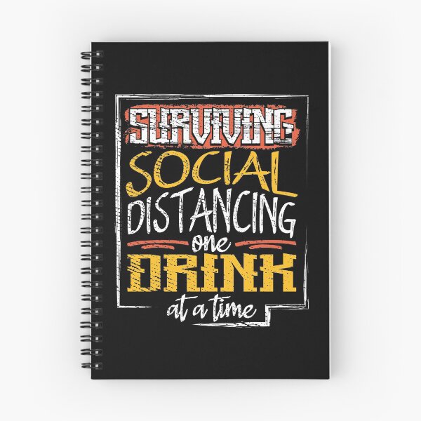 Item preview, Surviving Social Distancing One Drink at a Time  designed and sold by Maria Garcia.