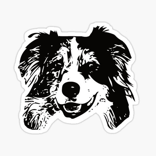 Aperçu de l'œuvre Chien de berger australien - Cadeaux de Noël australiens créée et vendue par DoggyStyles.