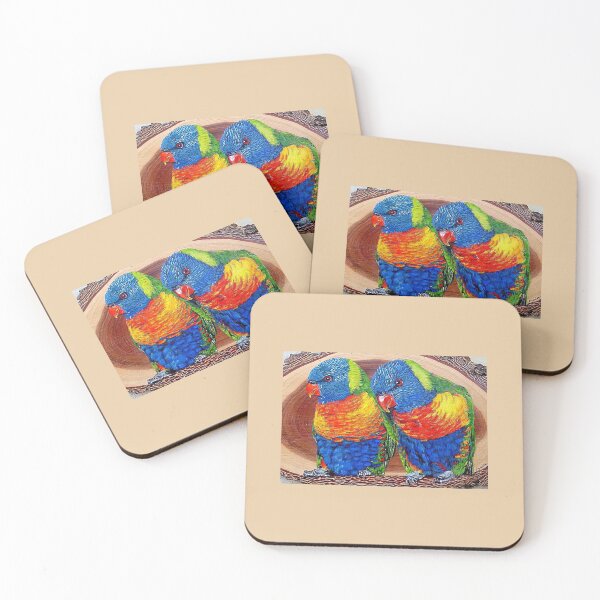 Item preview, Rainbow Lorikeets designed and sold by NinLAheN.