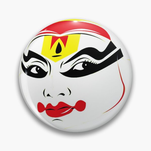 Item preview, Kathakali dancer face from Kerala India best for tourists designed and sold by Raseelvm.