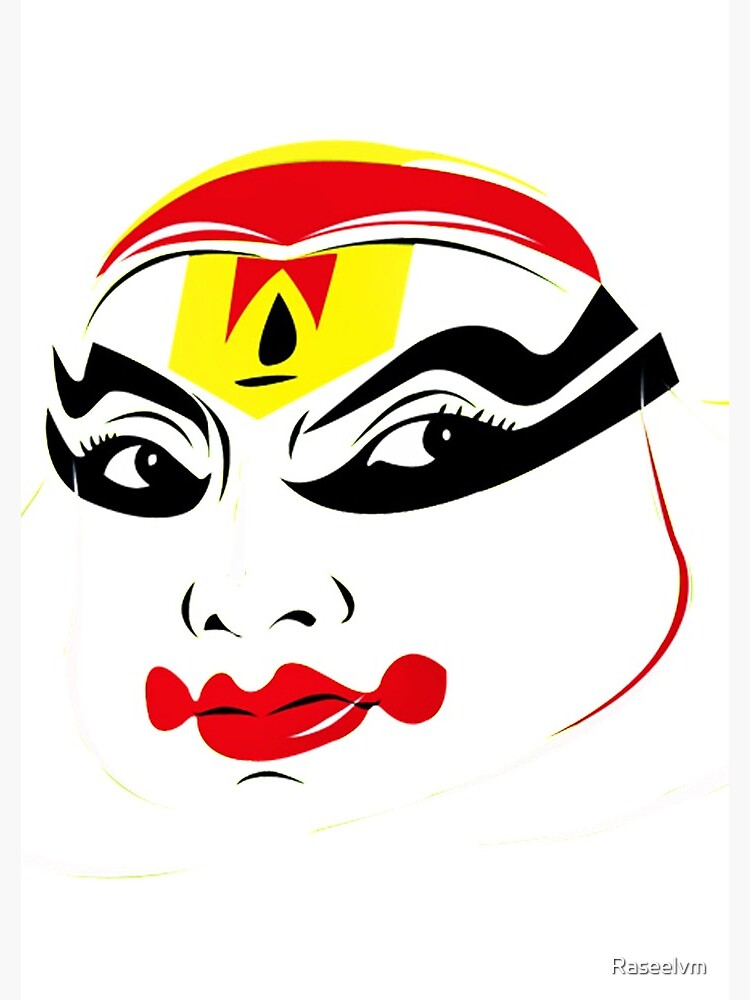 Image result for kathakali face pencil sketch | Mandala art lesson, Mandala  design art, Mandala art therapy