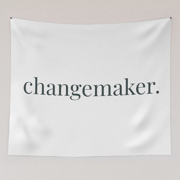 Item preview, Changemaker (Minimalist) designed and sold by Bookery-Lane.