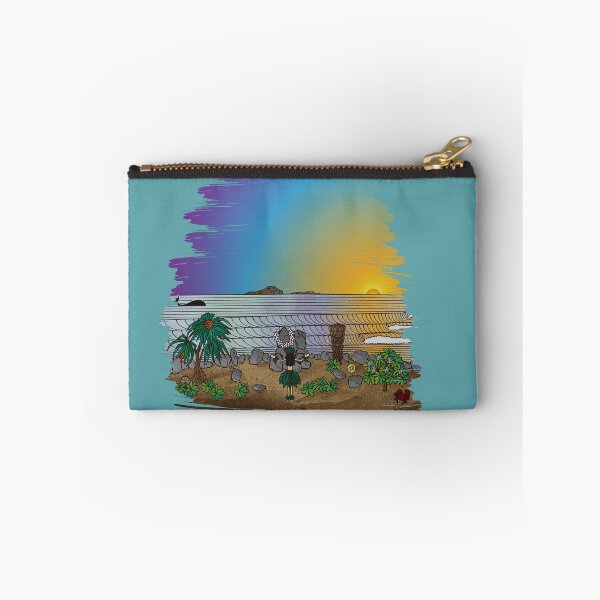 Item preview, Hawaiian Hula Dancer Prays at Makapuu Heiau designed and sold by hilodiego.