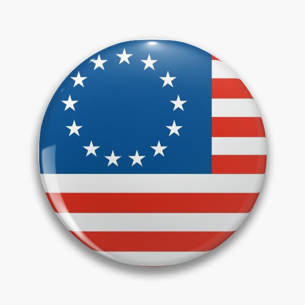 Item preview, Betsy Ross flag with 13 original colonies designed and sold by funnytshirtemp.
