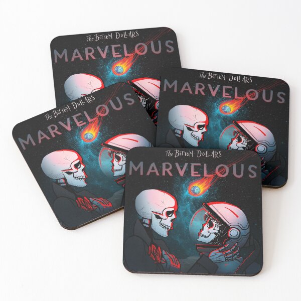 Item preview, The Bottom Dollars - "Marvelous" LP Cover Art by Ana Becker designed and sold by The Bottom Dollars.