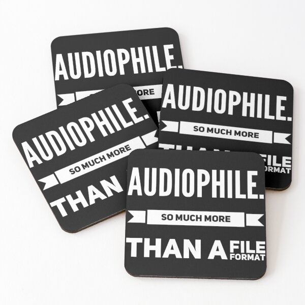 Item preview, Audiophile So Much More Than A File Format White Text designed and sold by TWMBDesigns.