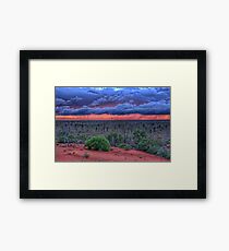 Desert Storm Framed Print