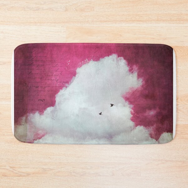 Item preview, the Cloud - bright pink sky version designed and sold by Dyrk Wyst Redbubble Shop.