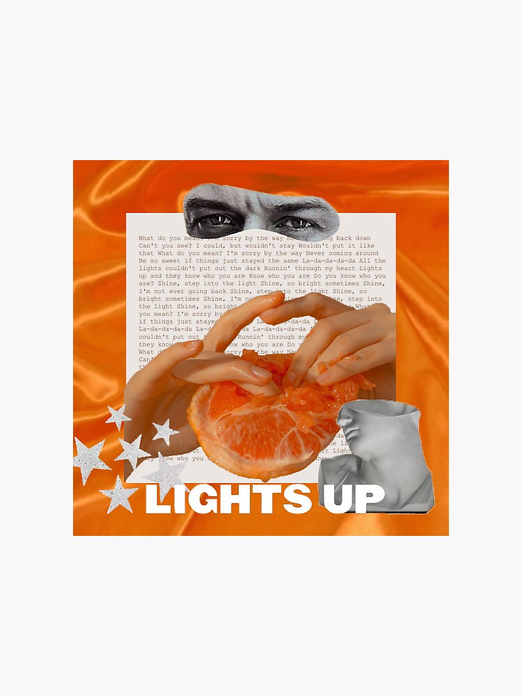 "Lights Up Harry Styles" Sticker by emtheunicornio Redbubble