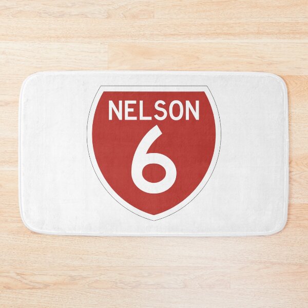 Item preview,  State Highway 6 NELSON in RED designed and sold by MY NEW ZEALAND.