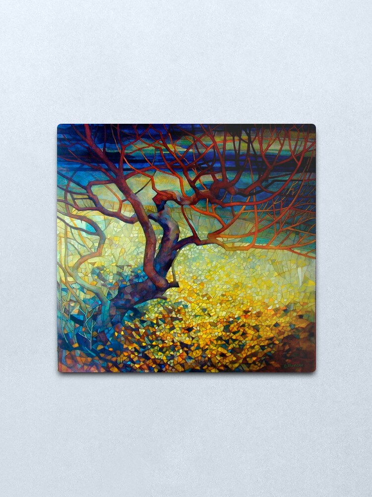Alternate view of january dawn Metal Print