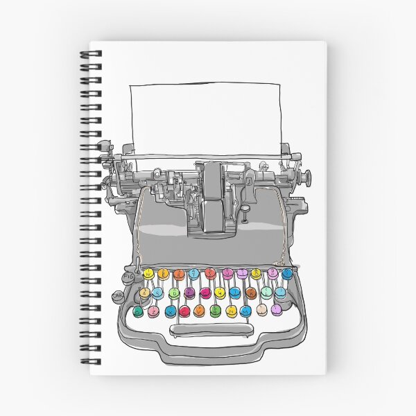Item preview, old Typewriter cute art designed and sold by gmm2000.