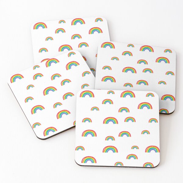 Item preview, Rainbow Scatter Pattern designed and sold by OneThreeSix.