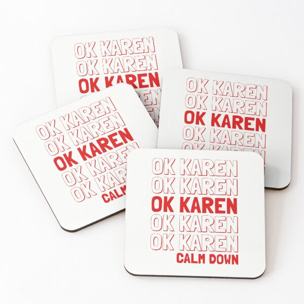 Item preview, Ok Karen Calm Down, Funny Karen Pop Culture Gift designed and sold by VintageMashup.