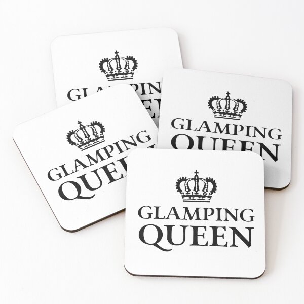 Item preview, Glamping Queen designed and sold by teesaurus.