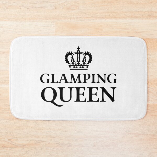 Item preview, Glamping Queen designed and sold by teesaurus.