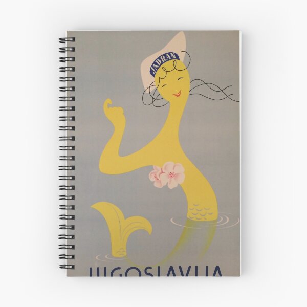 Item preview, Jugoslavija vintage travel poster designed and sold by stickart-marek.