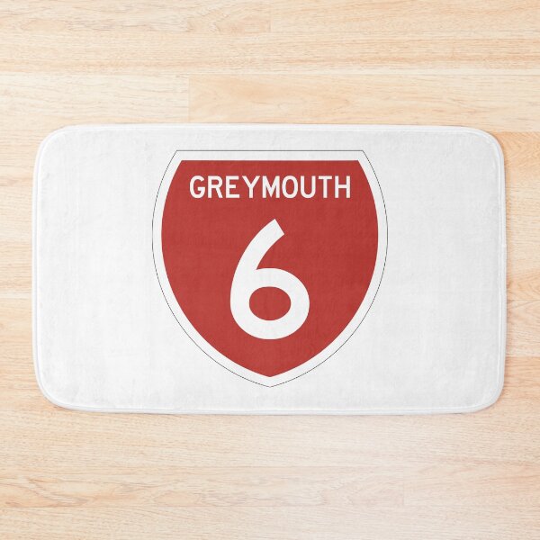 Item preview,  State Highway 6 Greymouth in Red Colours designed and sold by MY NEW ZEALAND.