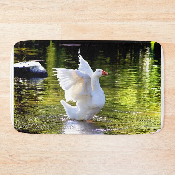 Item preview, © Domestic white goose designed and sold by GeoPipics.