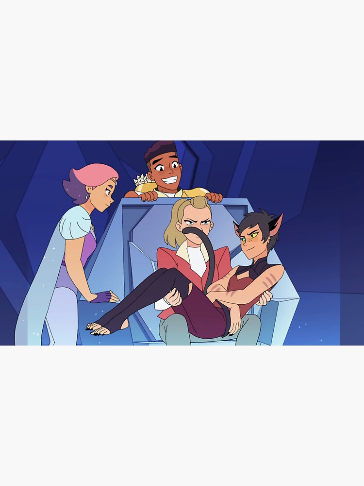 Best Friend Squad Catra Sticker By Queenofbastard Redbubble 