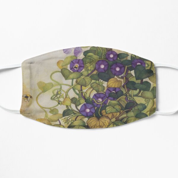 Ipomoea morning glory - Botanicals theme Mask