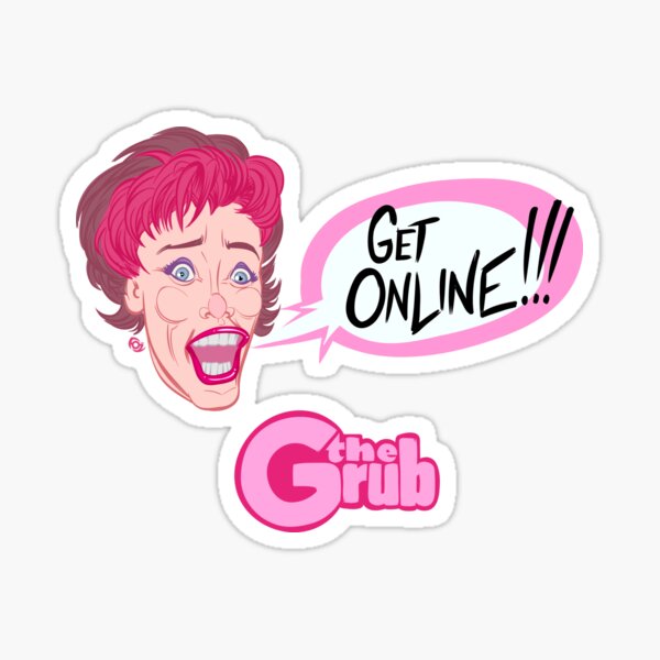 Vista previa del artículo con la obra «The Grub - ¡Conéctate!», diseñado y vendido por James Fosdike.