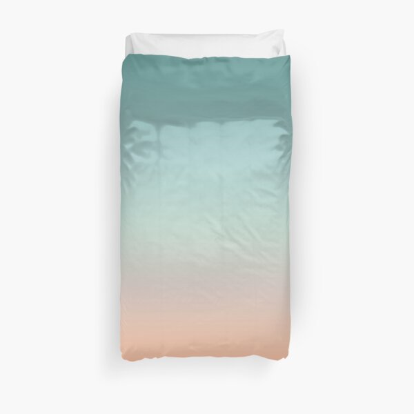 Color gradient - sunset sky colors Duvet Cover