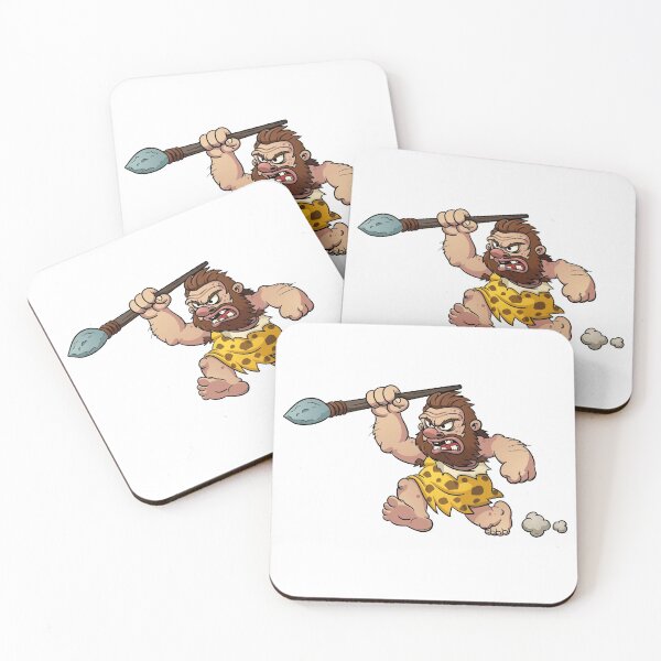 Item preview, caveman charging  designed and sold by lacm2020.
