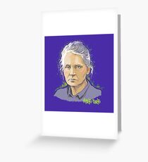 Marie Curie - Nobel Prize Winner Greeting Card