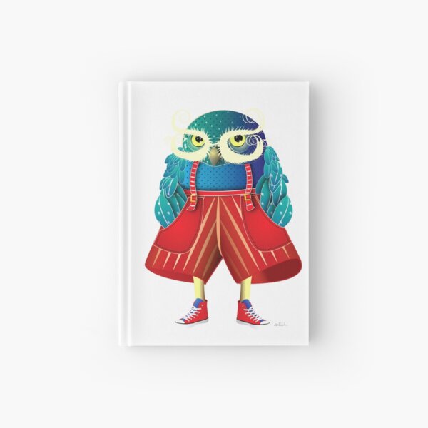 My Owl Red Pants Hardcover Journal