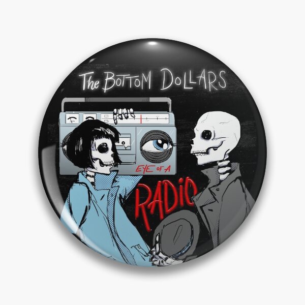 Item preview, The Bottom Dollars - Eye of A Radio single artwork by Ana Asnes Becker designed and sold by The Bottom Dollars.