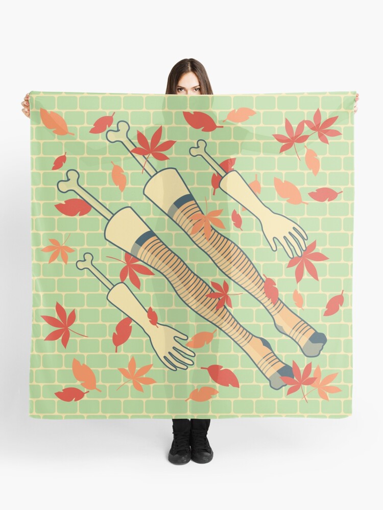 Thumbnail 1 of 3, Scarf, Fall (in love) designed and sold by freshinkstain.