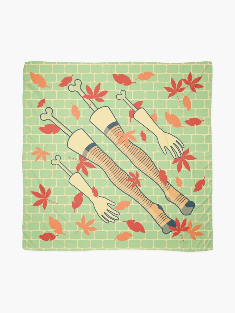 Thumbnail 2 of 3, Scarf, Fall (in love) designed and sold by freshinkstain.