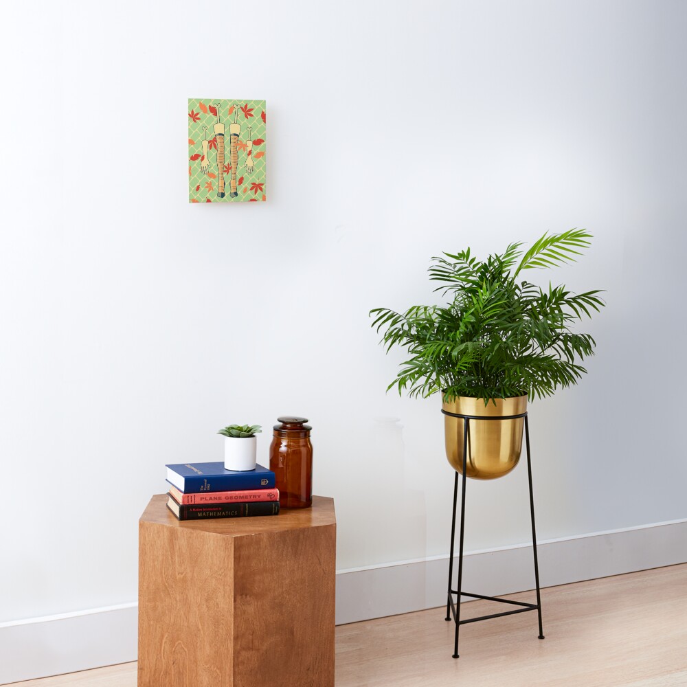 Item preview, Wood Mounted Print designed and sold by freshinkstain.