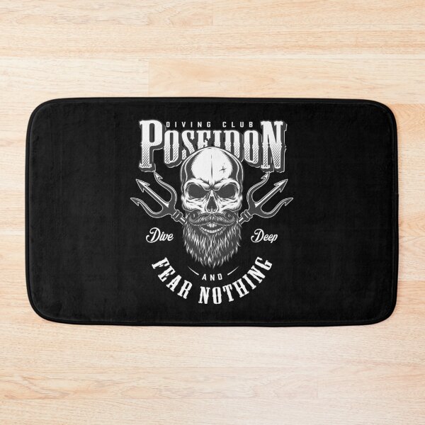 Item preview, Diving Club Dive Deep And Fear Nothing Poseidon designed and sold by Vector Scout Lab.
