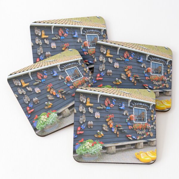 Item preview, Colourful clog shop, Holland designed and sold by FranWest.