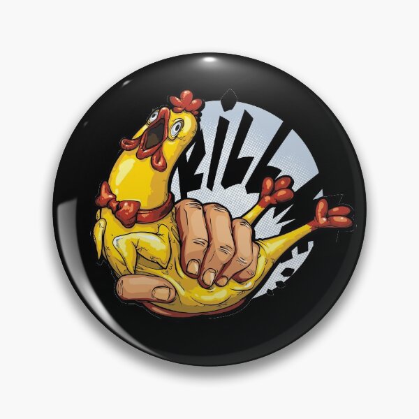 Item preview, Rubber Chicken Toy Kill Me designed and sold by supermara.