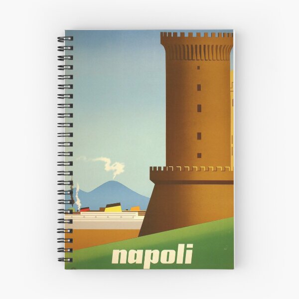 Artikelvorschau, ENIT Napoli vintage travel poster entworfen und verkauft von stickart-marek.