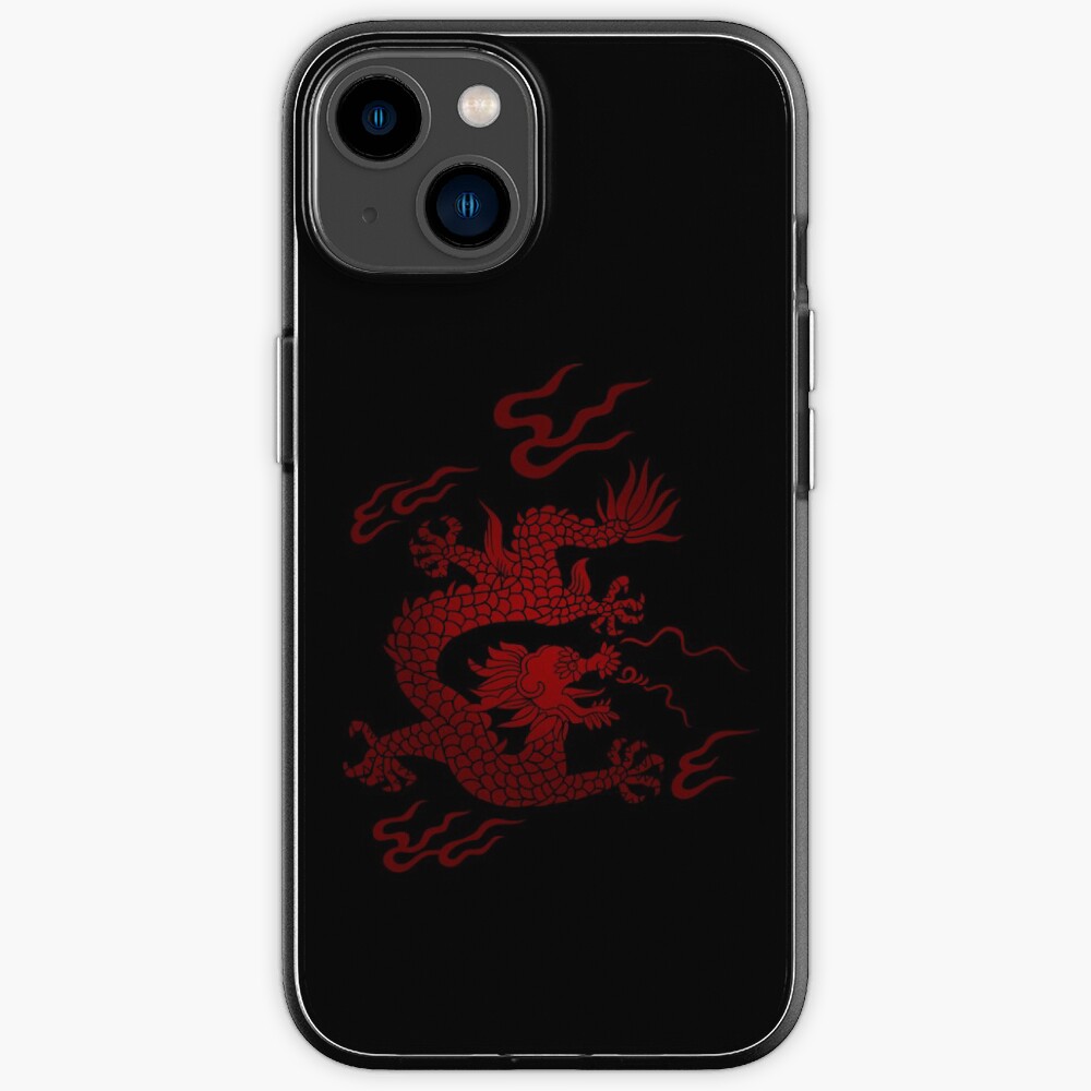 "Red Dragon" iPhone Case for Sale by Telzey Redbubble