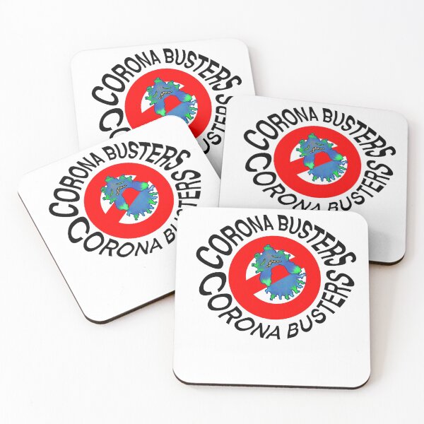 Item preview, Corona busters - I ain’t afraid of no rona mask design designed and sold by kalanisart.