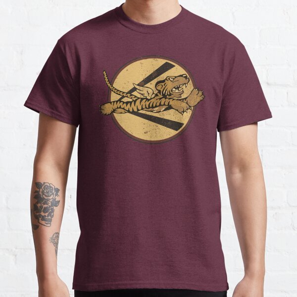 Flying Tigers Squadron (distressed) Classic T-Shirt