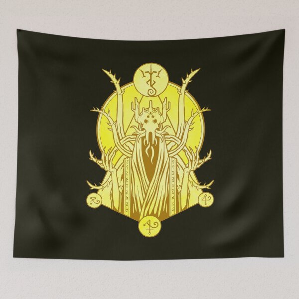 Item preview, The King in Yellow - Yellow Sign designed and sold by zachholmbergart.